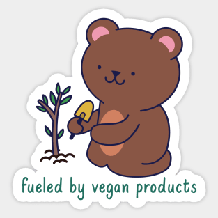 Vegan Fuel Sticker